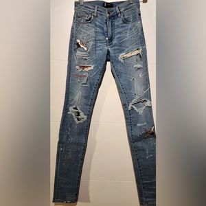 Amiri Jeans “Art Patch” Size 30